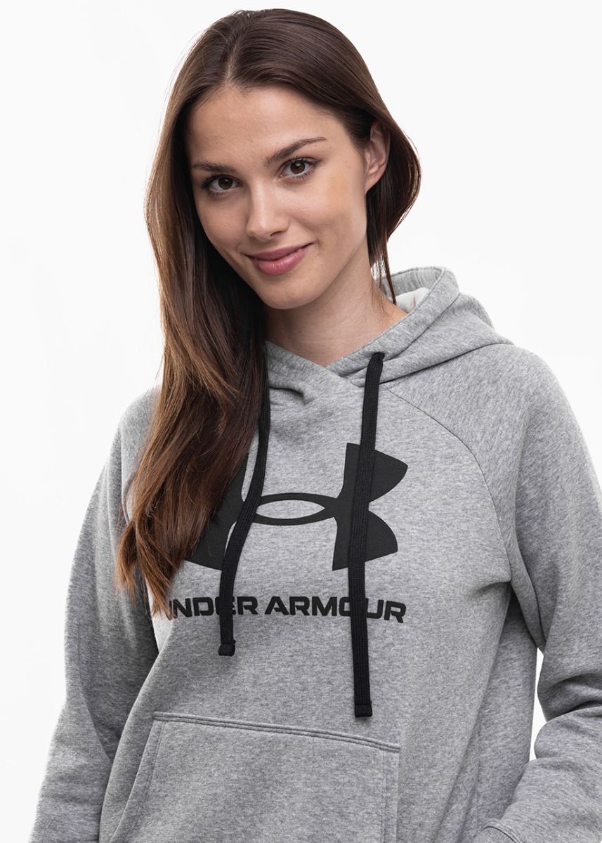 Under Armour Mikina Dámska Rival Fleece Logo Hoodie 1356318 035