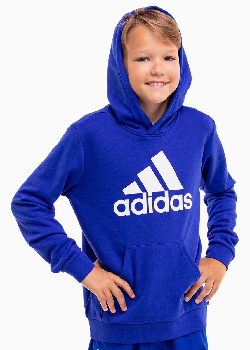 adidas Detská mikina Big Logo Essentials Cotton Hoodie IC6834