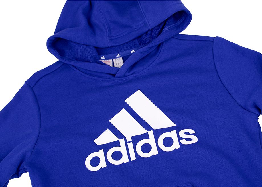 adidas Detská mikina Big Logo Essentials Cotton Hoodie IC6834