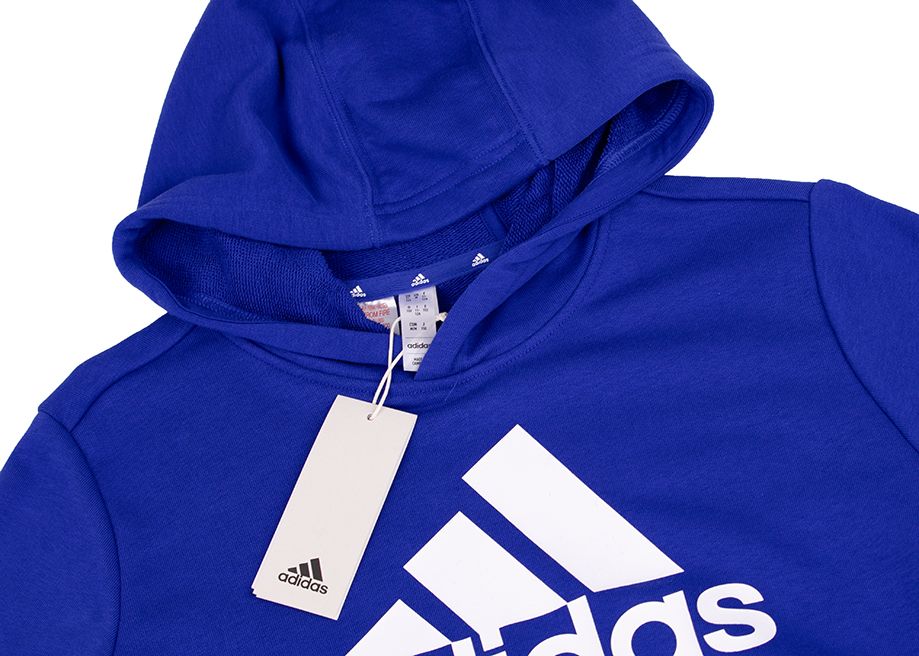 adidas Detská mikina Big Logo Essentials Cotton Hoodie IC6834