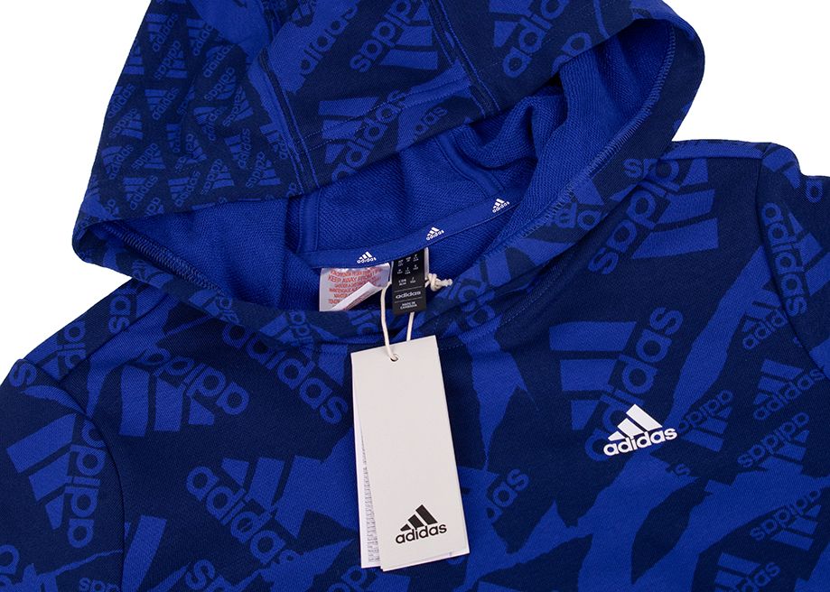 adidas Detská mikina Essentials Allover Print HD IS2555