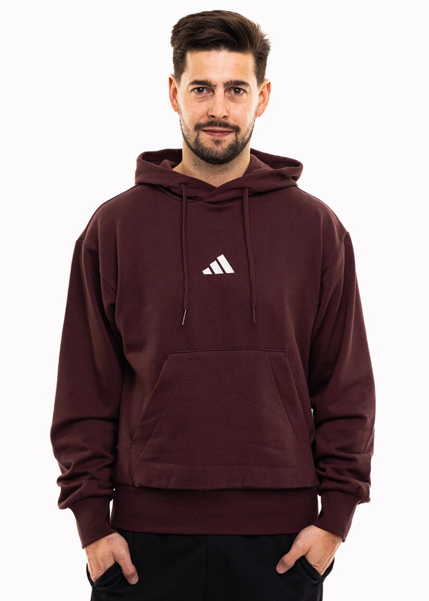 adidas Pánská Mikina Essentials Feelcozy Fleece Hoodie IN6070