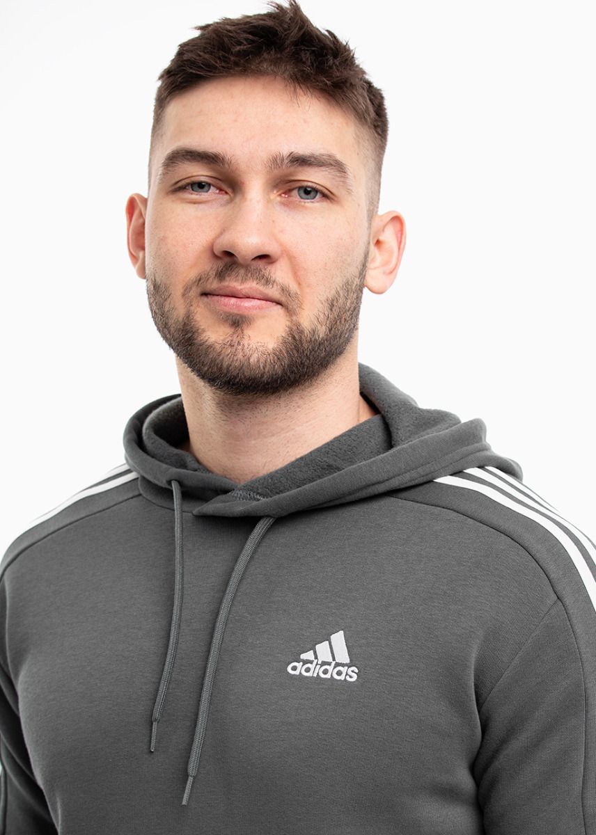 adidas Pánska mikina Essentials Fleece 3-Stripes Hoodie IX2366