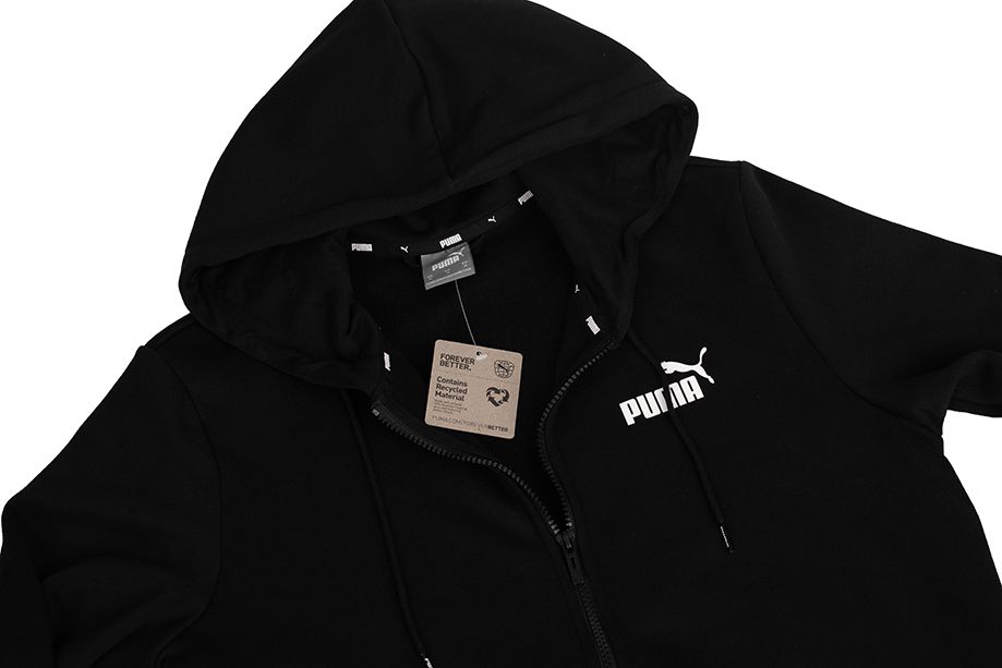 PUMA Pánska mikina ESS+ Tape Full-Zip Hoodie FL 670270 01