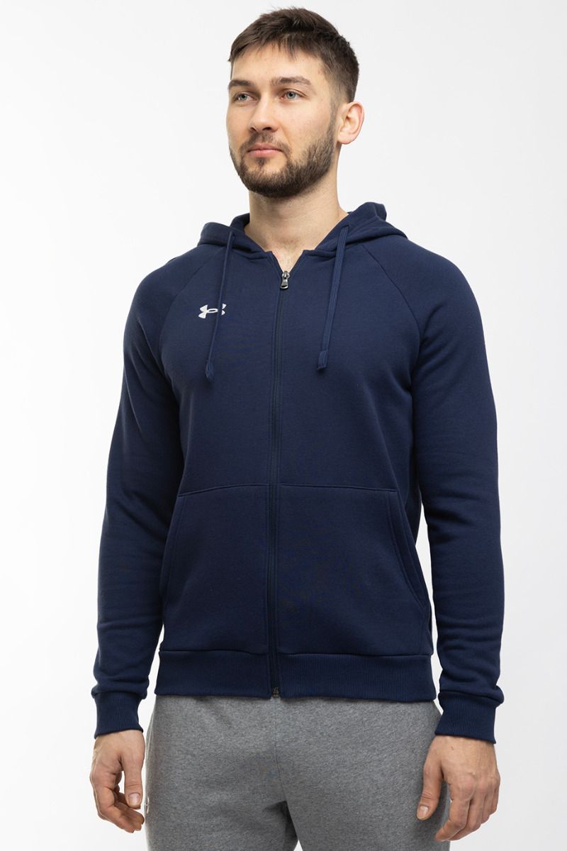 Under Armour Pánska mikina Rival Fleece FZ Hoodie 1379767 410