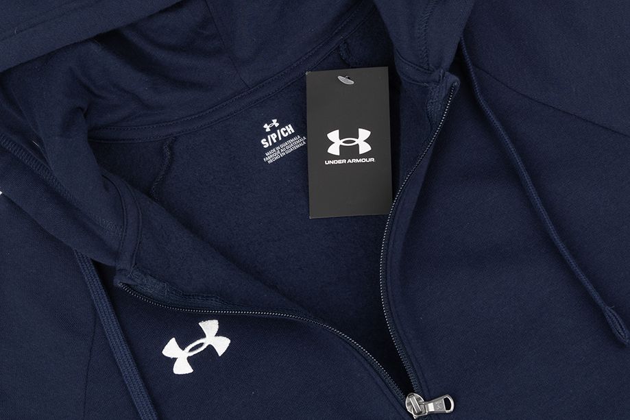 Under Armour Pánska mikina Rival Fleece FZ Hoodie 1379767 410