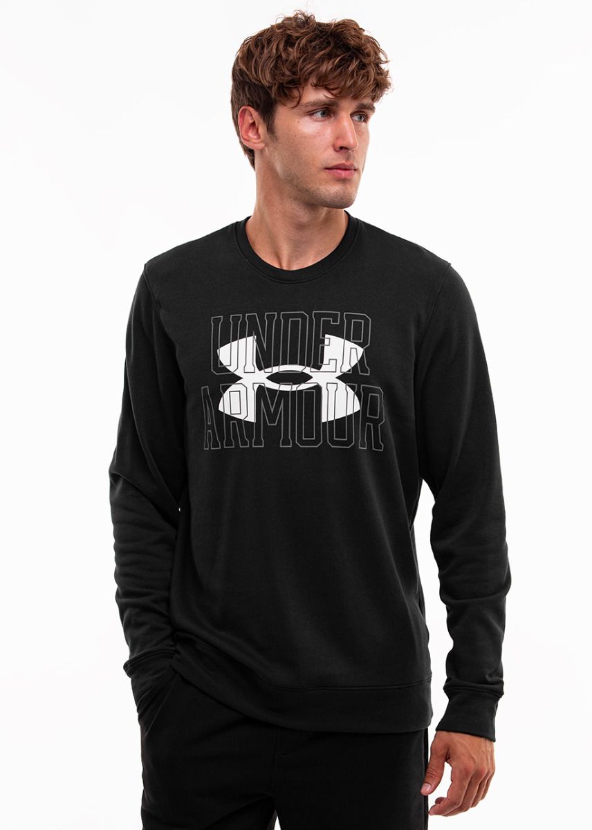 Under Armour Pánske Mikina UA Rival Terry Logo Crew 1370391 001