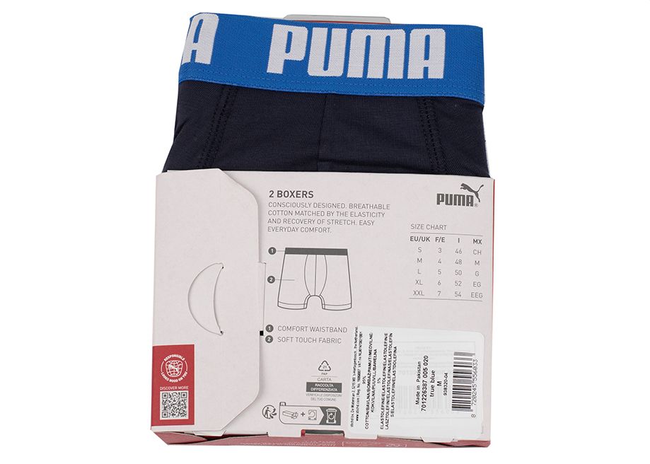 PUMA Pánské boxerky Everyday Basic 2p 938320 04