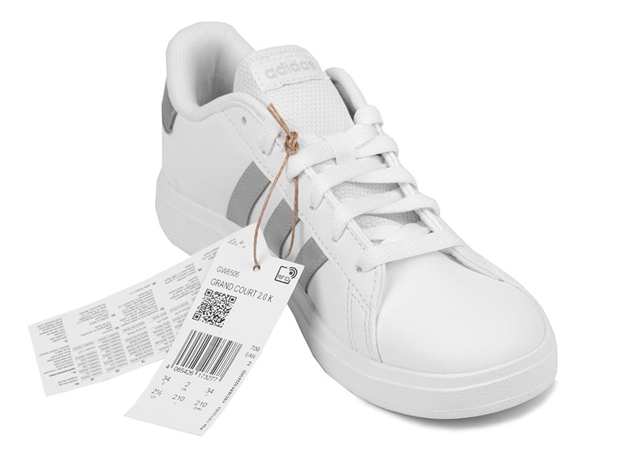 adidas Detské topánky Grand Court Lifestyle Tennis Lace-Up GW6506 adidas Detské topánky Grand Court Lifestyle Tennis Lace-Up GW6506