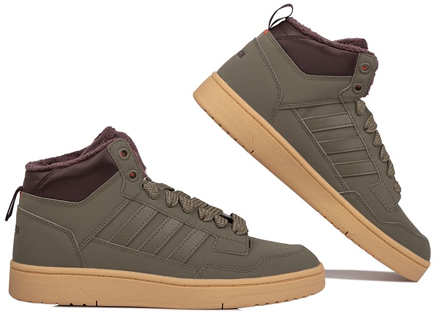 adidas Detské topánky Rapid Court Mid Winterized JR2813 EUR 39 1/3