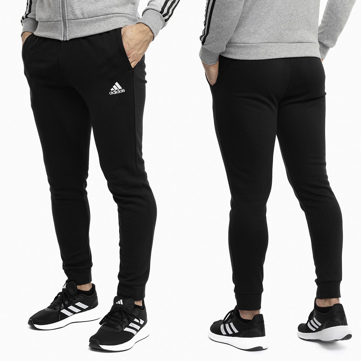 adidas Pánska tepláková súprava Basic 3-Stripes Fleece IA3073