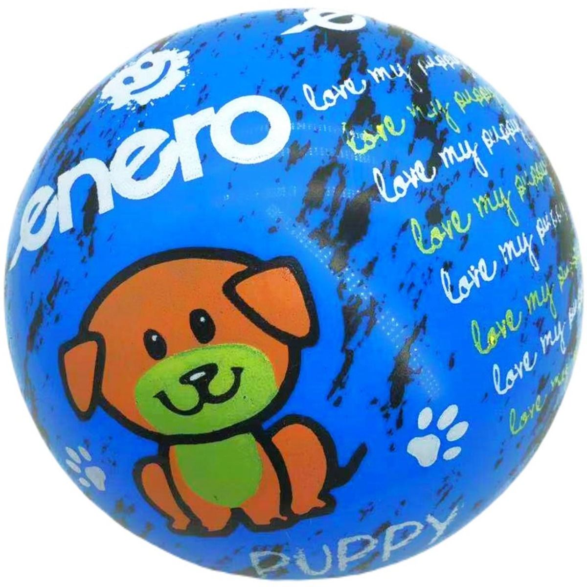 Enero Gumená lopta 18 cm Puppy 1044637