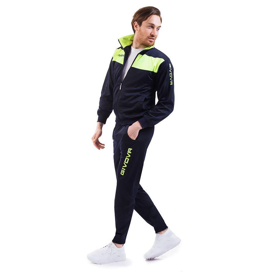 Givova Pánska tepláková súprava Tuta Visa Fluo TR018F 0419 EUR M OUTLET Givova Pánska tepláková súprava Tuta Visa Fluo TR018F 0419 EUR M OUTLET