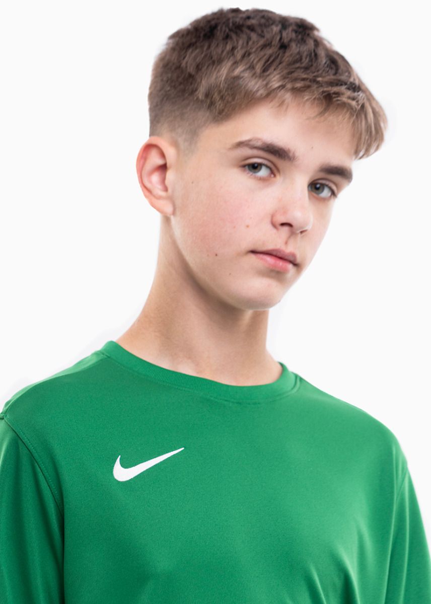 Nike Detský športový set Tričko Krátke Nohavice Dry Park VII JSY SS BV6741 302/BV6865 010 Nike Detský športový set Tričko Krátke Nohavice Dry Park VII JSY SS BV6741 302/BV6865 010