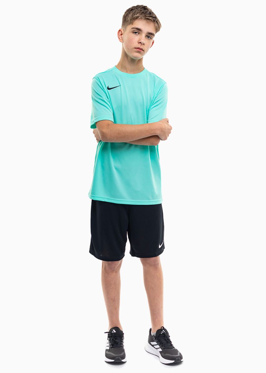 Nike Detský športový set Tričko Krátke Nohavice Dry Park VII JSY SS BV6741 354/BV6865 010 Nike Detský športový set Tričko Krátke Nohavice Dry Park VII JSY SS BV6741 354/BV6865 010