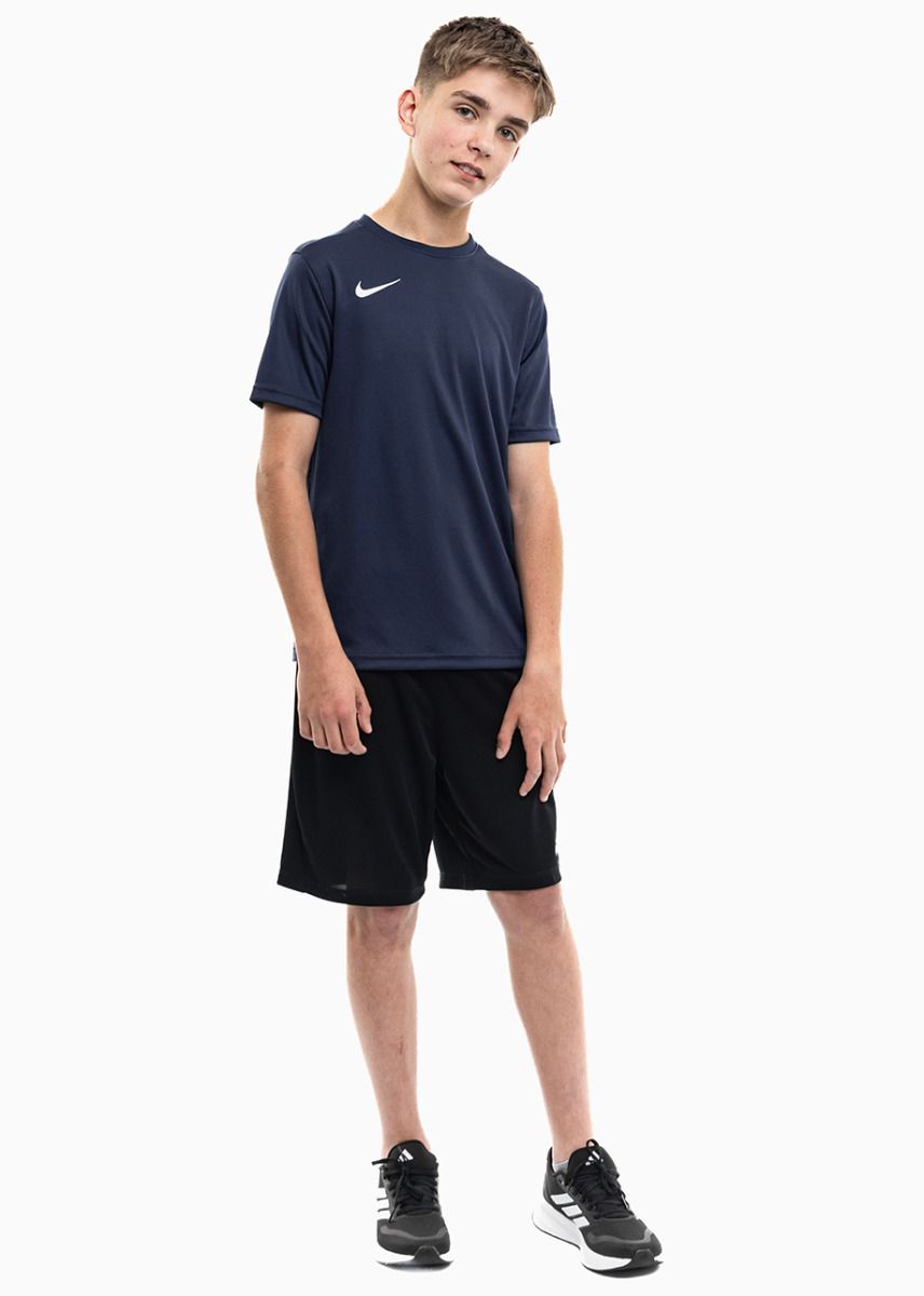 Nike Detský športový set Tričko Krátke Nohavice Dry Park VII JSY SS BV6741 410/BV6865 010 Nike Detský športový set Tričko Krátke Nohavice Dry Park VII JSY SS BV6741 410/BV6865 010