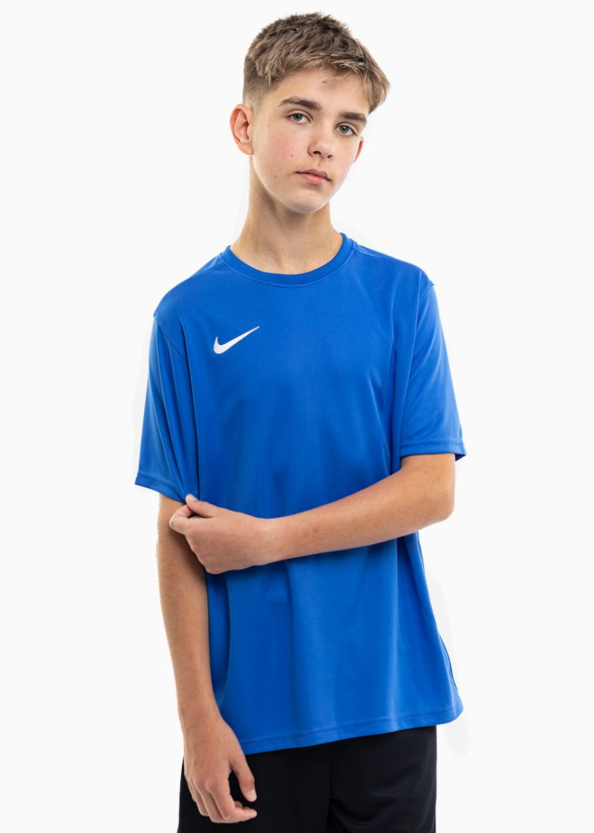 Nike Detský športový set Tričko Krátke Nohavice Dry Park VII JSY SS BV6741 463/BV6865 010 Nike Detský športový set Tričko Krátke Nohavice Dry Park VII JSY SS BV6741 463/BV6865 010