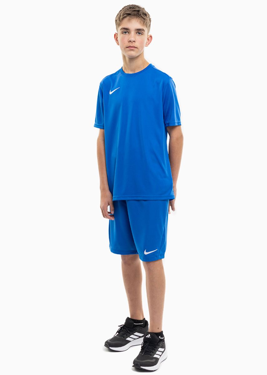 Nike Detský športový set Tričko Krátke Nohavice Dry Park VII JSY SS BV6741 463/BV6865 463 Nike Detský športový set Tričko Krátke Nohavice Dry Park VII JSY SS BV6741 463/BV6865 463