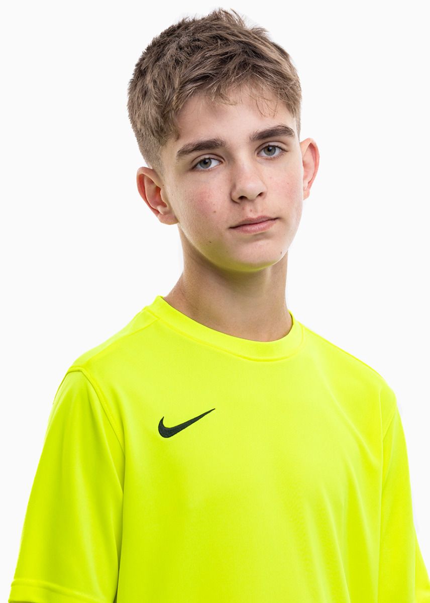 Nike Detský športový set Tričko Krátke Nohavice Dry Park VII JSY SS BV6741 702/BV6865 702 Nike Detský športový set Tričko Krátke Nohavice Dry Park VII JSY SS BV6741 702/BV6865 702
