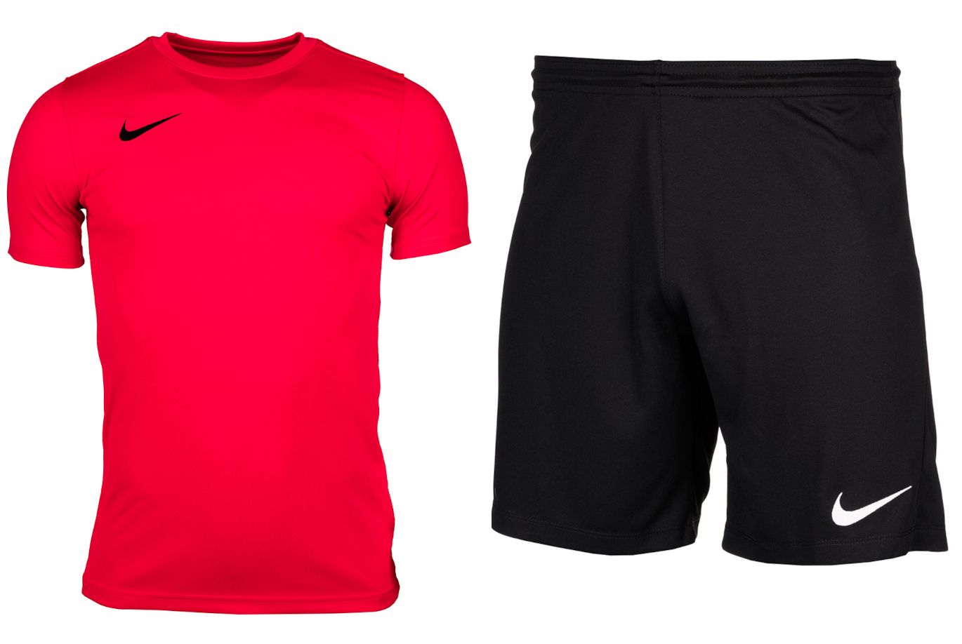 Nike Pánsky športový set Tričko Krátke Nohavice Dry Park VII JSY SS BV6708 635/BV6855 010
