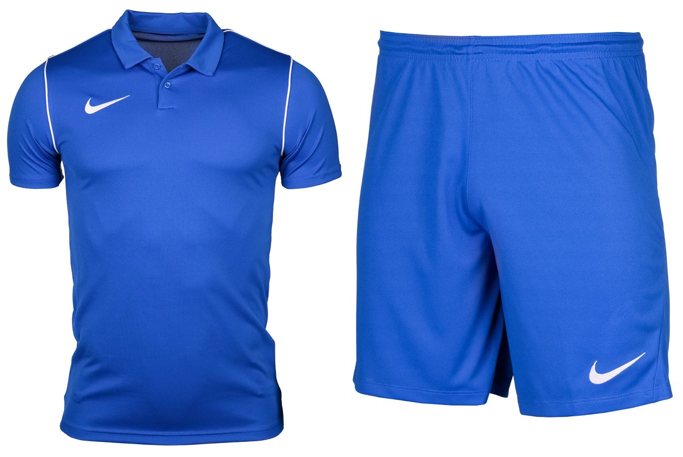 Nike Pánsky športový set Tričko Krátke Nohavice M Dry Park 20 Polo BV6879 463/BV6855 463