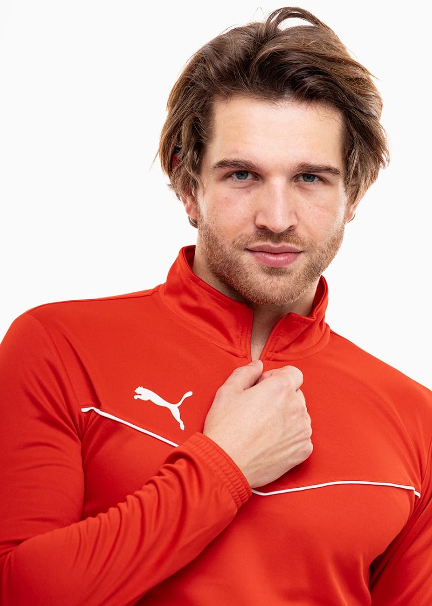 PUMA Pánska tepláková súprava teamRISE 1/4 Zip Top 657394 01/657390 03