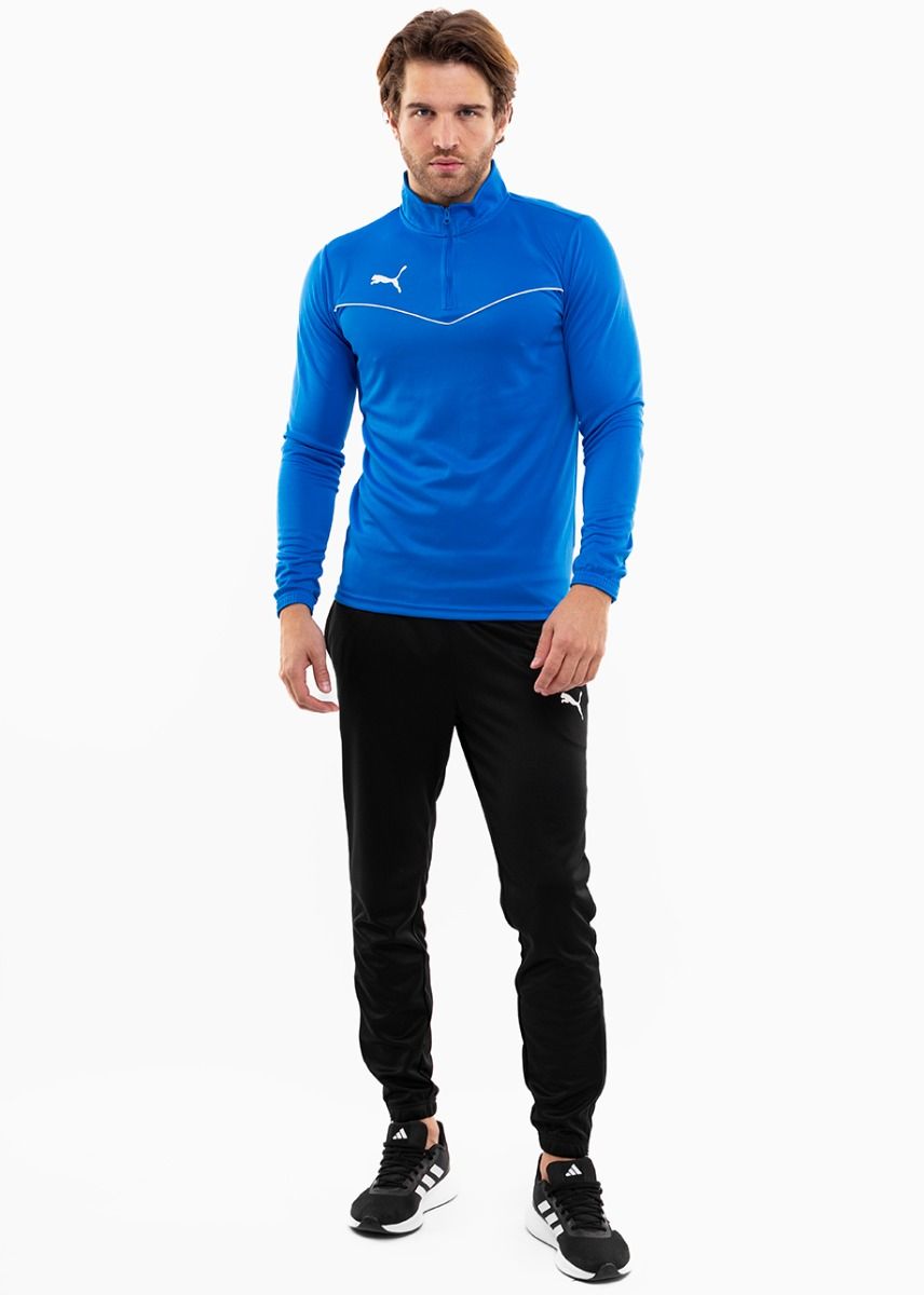 PUMA Pánska tepláková súprava teamRISE 1/4 Zip Top 657394 02/657390 03