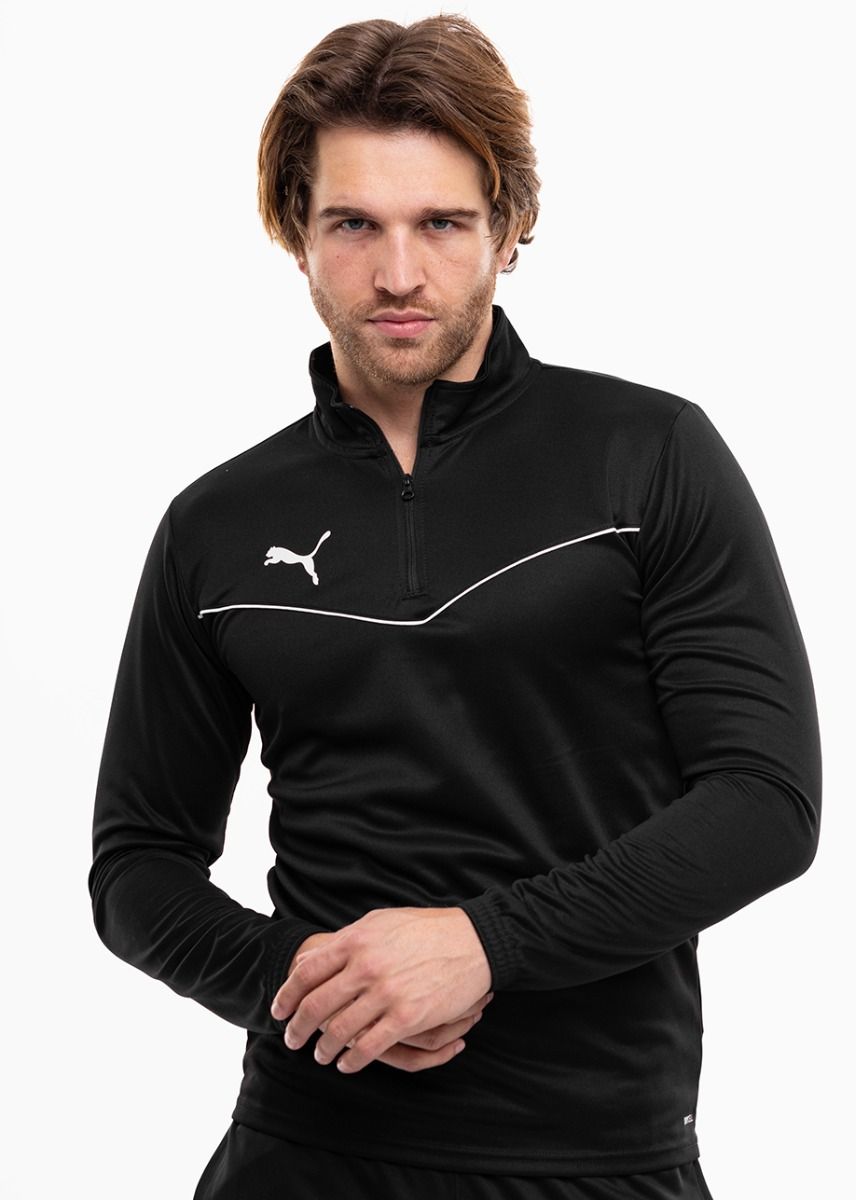 PUMA Pánska tepláková súprava teamRISE 1/4 Zip Top 657394 03/657390 03