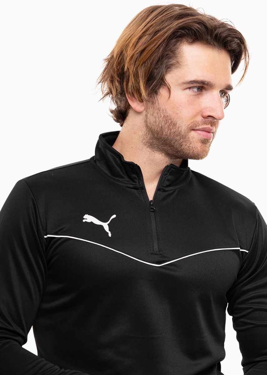 PUMA Pánska tepláková súprava teamRISE 1/4 Zip Top 657394 03/657390 03