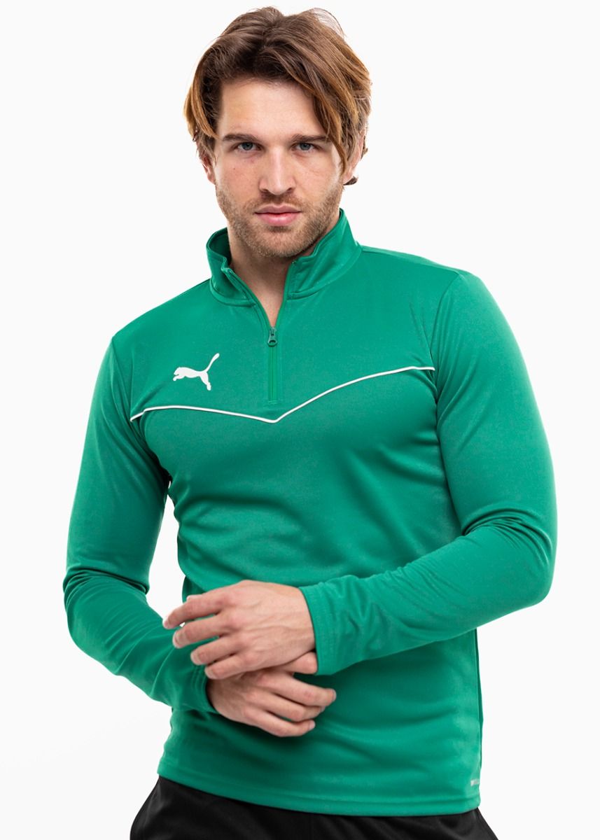 PUMA Pánska tepláková súprava teamRISE 1/4 Zip Top 657394 05/657390 03