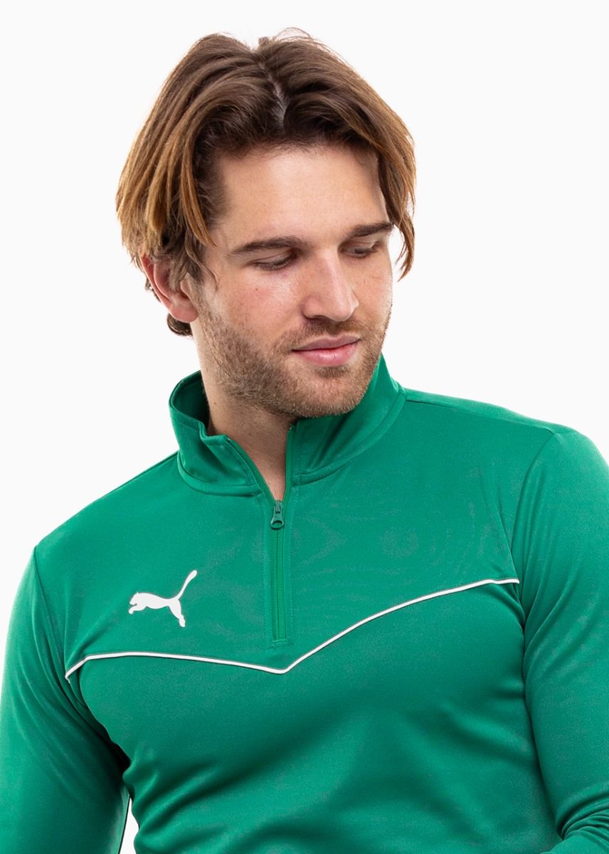 PUMA Pánska tepláková súprava teamRISE 1/4 Zip Top 657394 05/657390 03