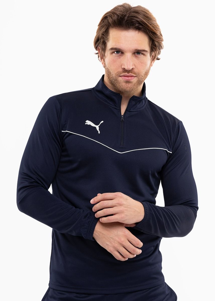 PUMA Pánska tepláková súprava teamRISE 1/4 Zip Top 657394 06/657390 06