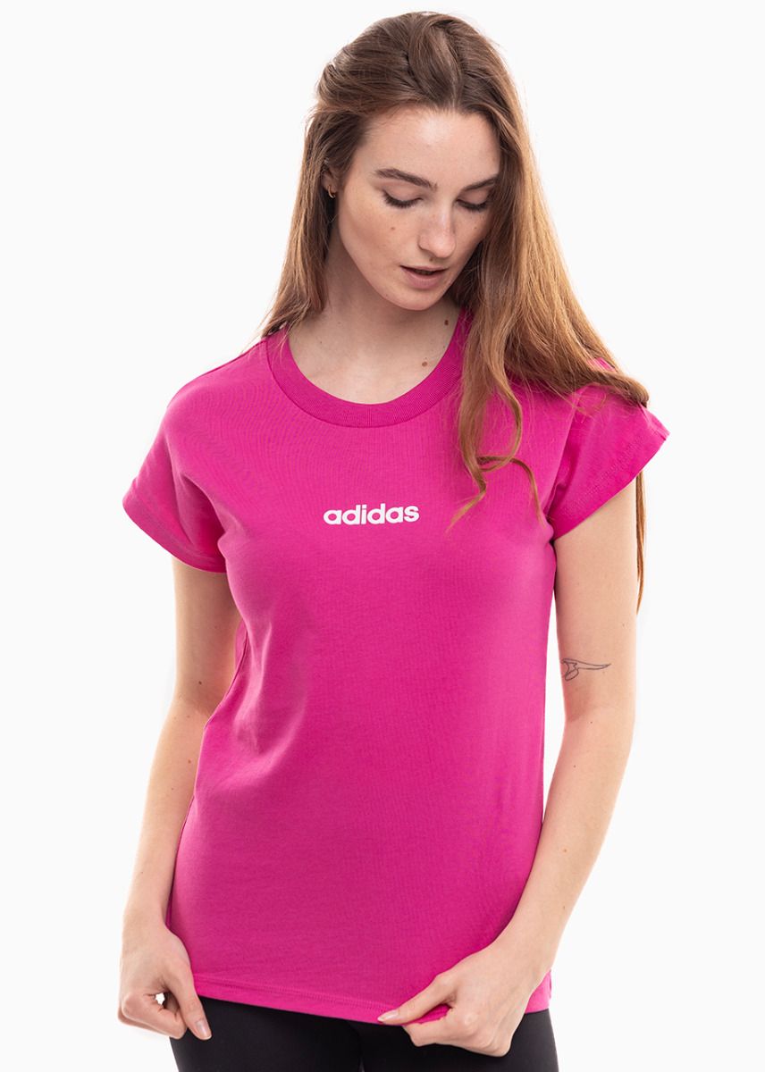 adidas Dámske tričko Essentials Linear Cotton JC8240 adidas Dámske tričko Essentials Linear Cotton JC8240