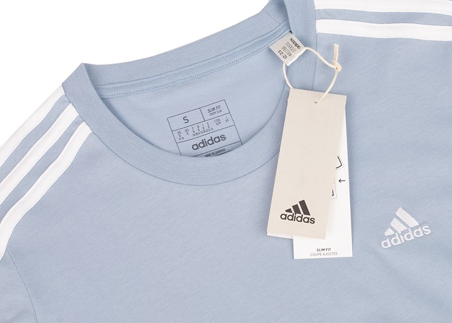 adidas Dámske tričko Essentials Slim 3-Stripes Tee IM2788