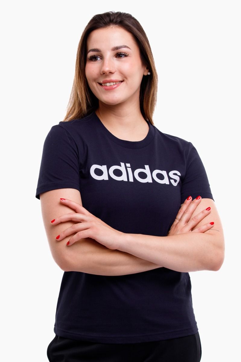 adidas dámske tričko Essentials Linear Slim Tee H07833