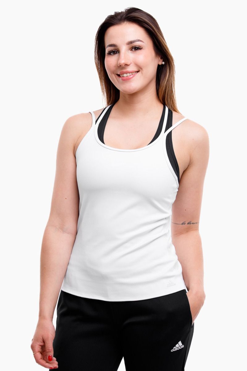 adidas Dámske tričko Studio Slim Strappy Back Tank Top HE3141