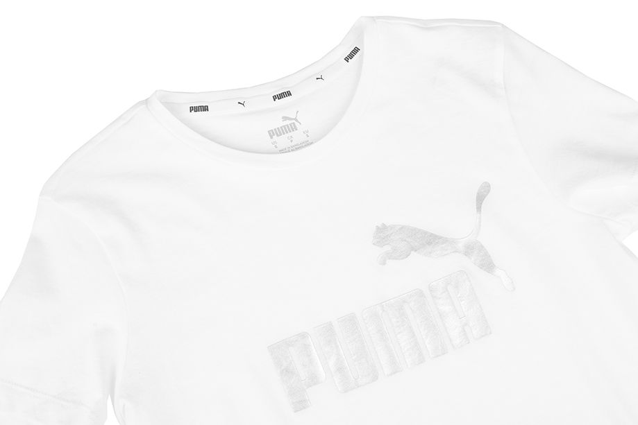 PUMA Dámske tričko ESS+ Metallic Logo Tee 848303 02