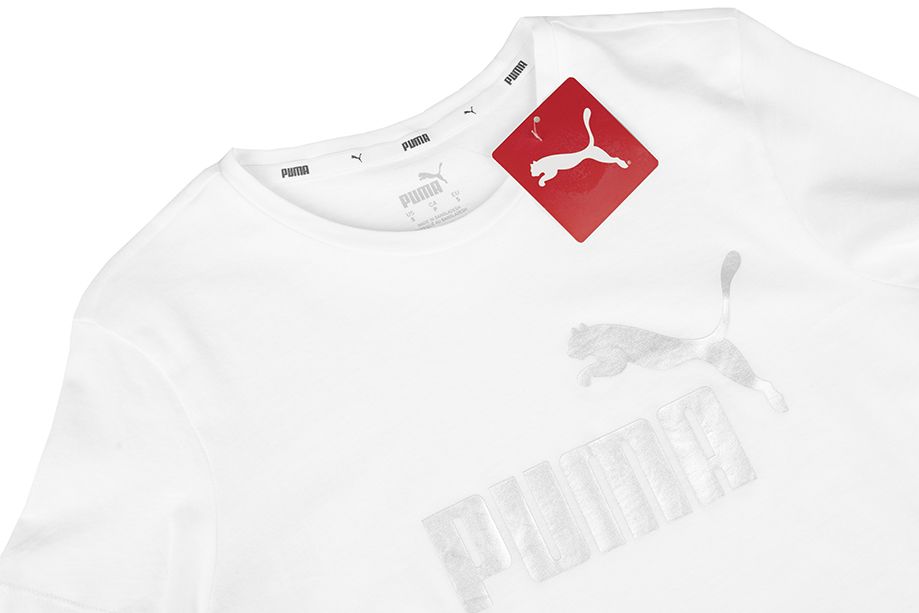 PUMA Dámske tričko ESS+ Metallic Logo Tee 848303 02