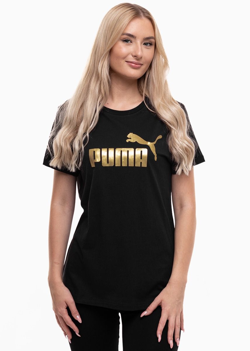 PUMA Dámske tričko ESS+ Metallic Logo Tee 848303 01