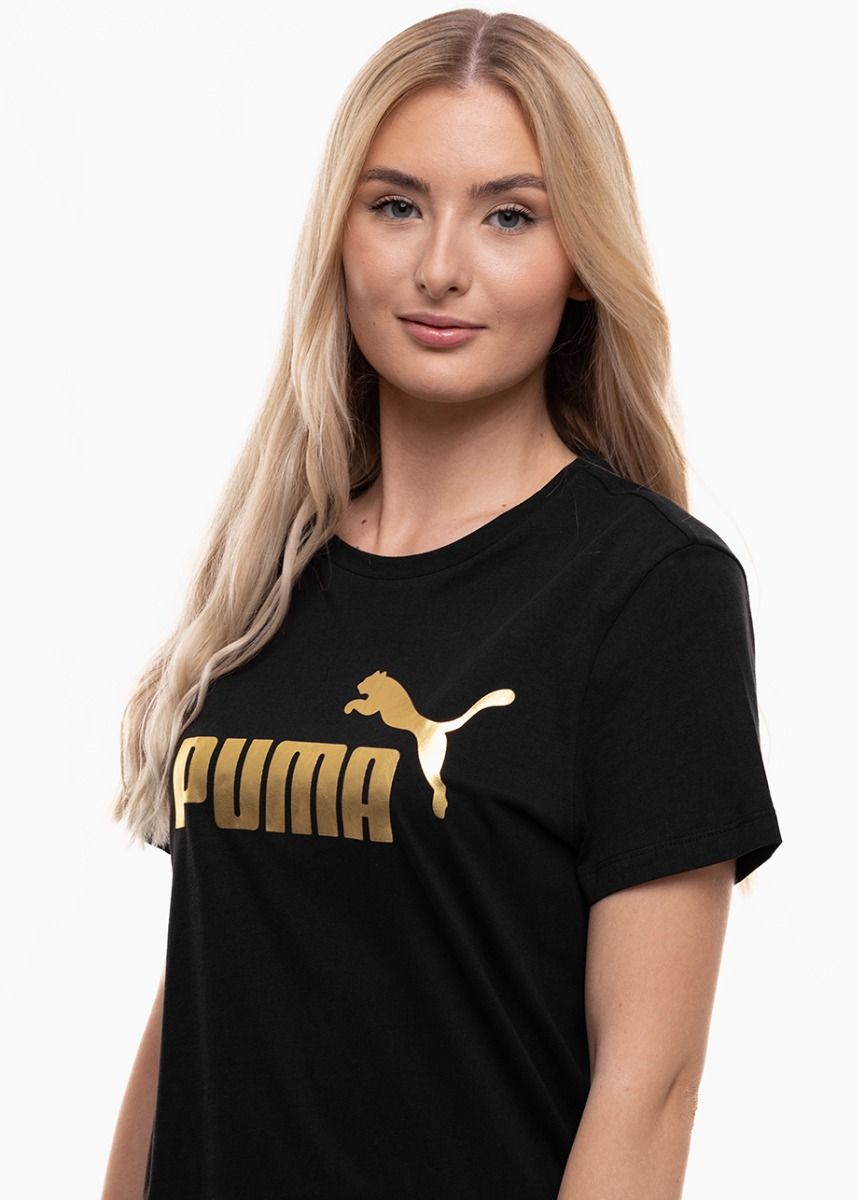 PUMA Dámske tričko ESS+ Metallic Logo Tee 848303 01