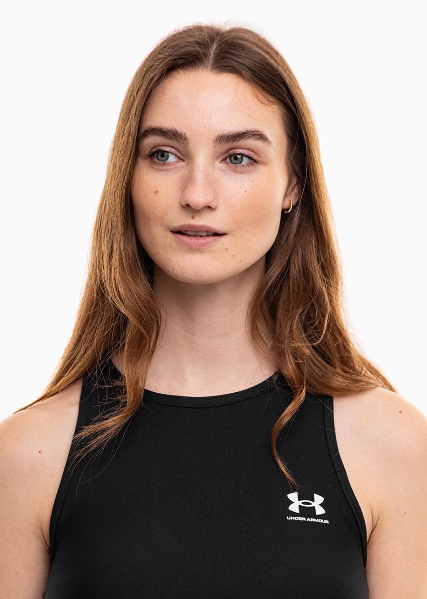 Under Armour Dámsky top HeatGear Rib Tank 1388694 001 Under Armour Dámsky top HeatGear Rib Tank 1388694 001