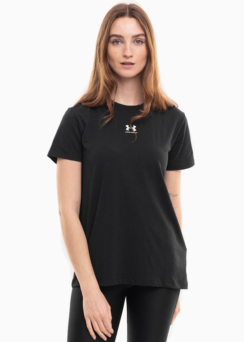 Under Armour Dámske tričko Rival Core SS 1383648 001 Under Armour Dámske tričko Rival Core SS 1383648 001