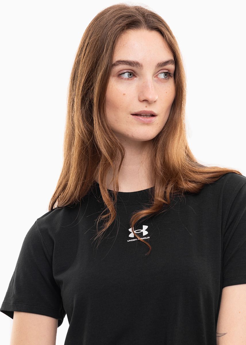 Under Armour Dámske tričko Rival Core SS 1383648 001 Under Armour Dámske tričko Rival Core SS 1383648 001