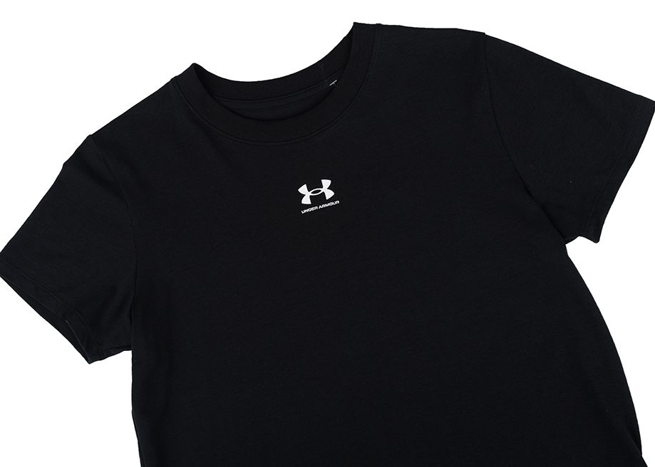 Under Armour Dámske tričko Rival Core SS 1383648 001 Under Armour Dámske tričko Rival Core SS 1383648 001