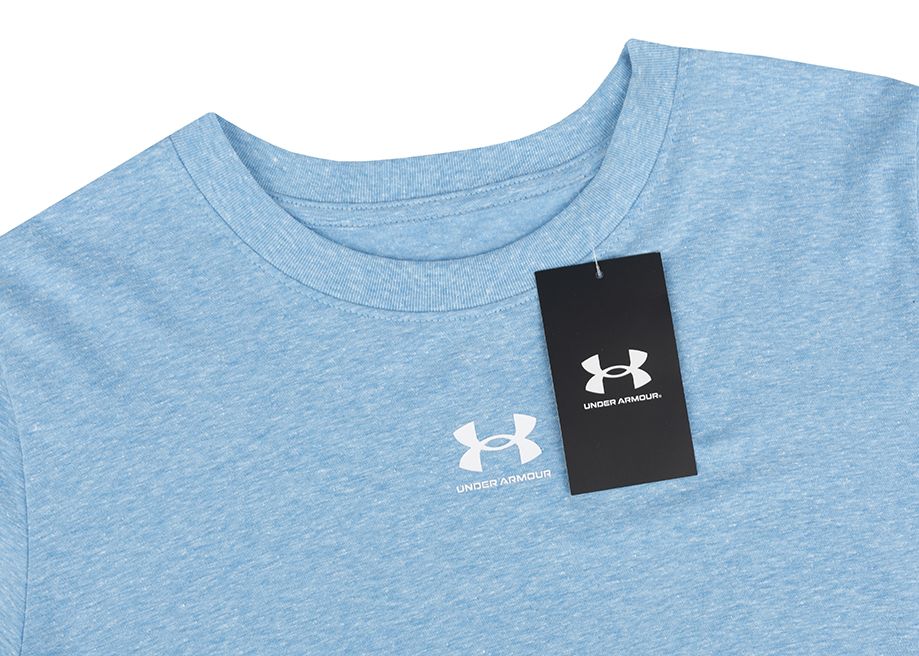 Under Armour Dámske tričko Rival Core SS 1383648 453 Under Armour Dámske tričko Rival Core SS 1383648 453