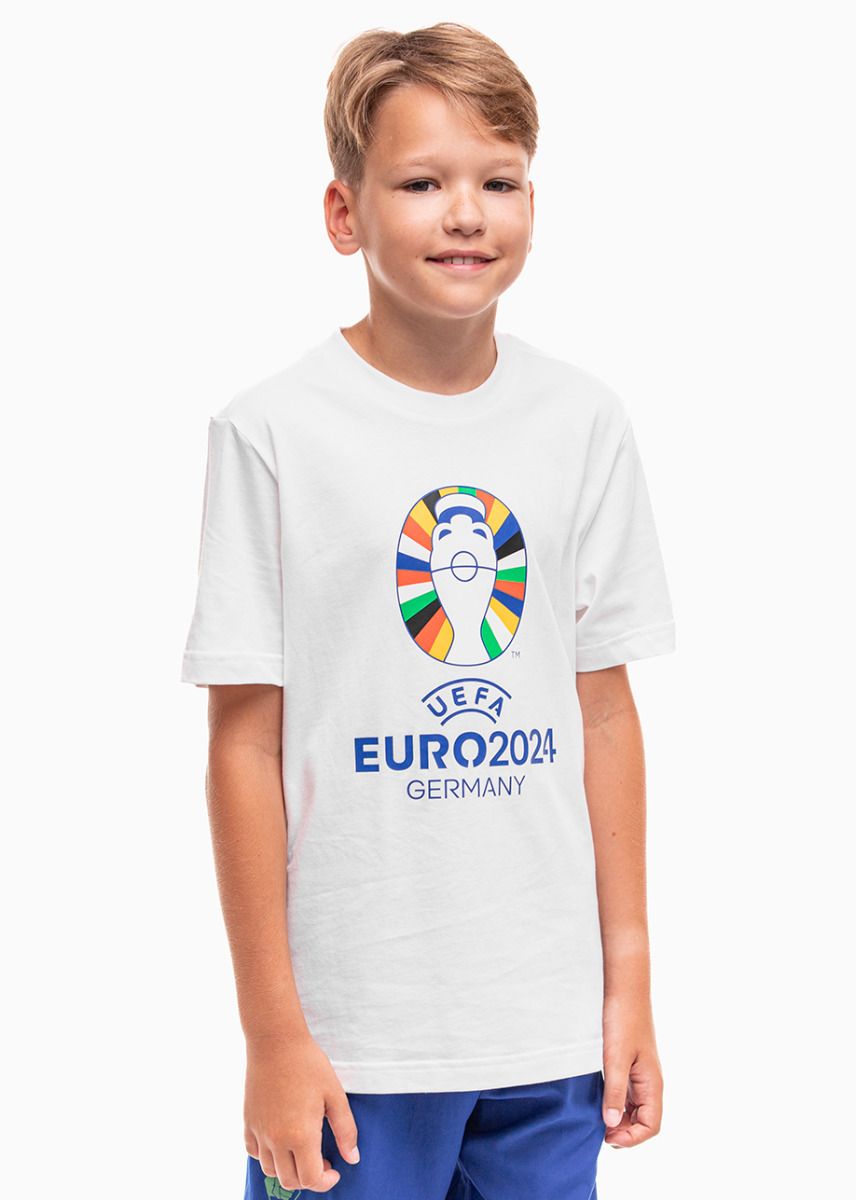 adidas Detské tričko Euro24 Official Emblem IT9306