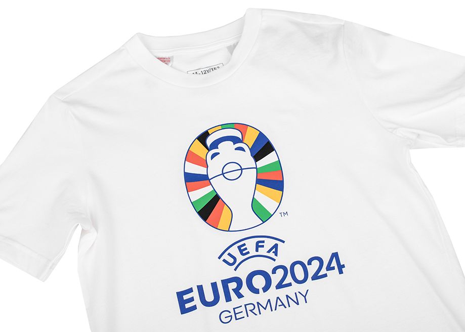 adidas Detské tričko Euro24 Official Emblem IT9306