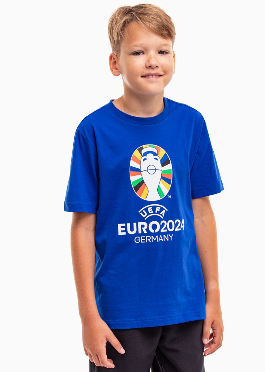 adidas Detské tričko Euro24 Official Emblem IT9309