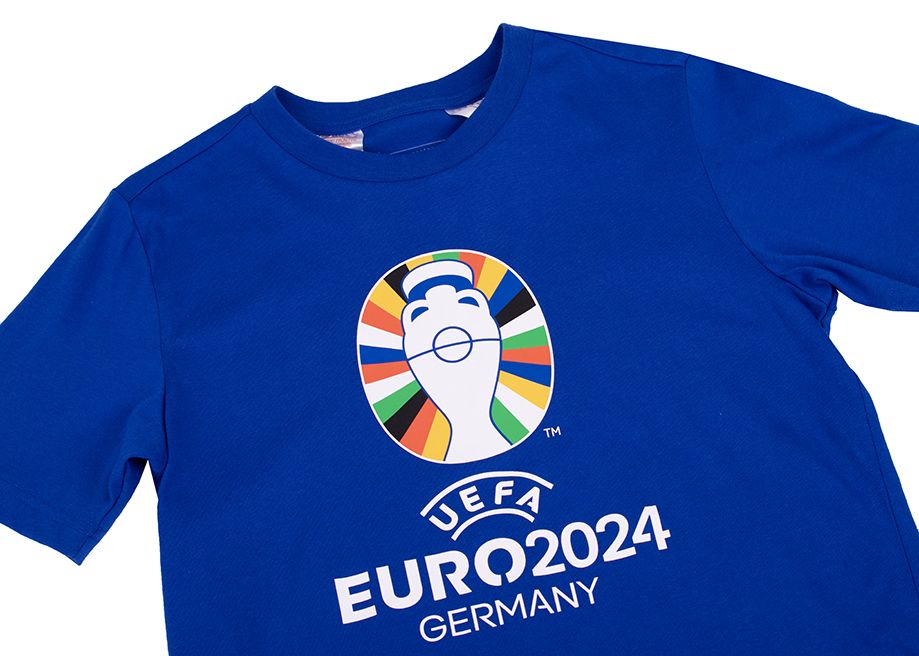 adidas Detské tričko Euro24 Official Emblem IT9309