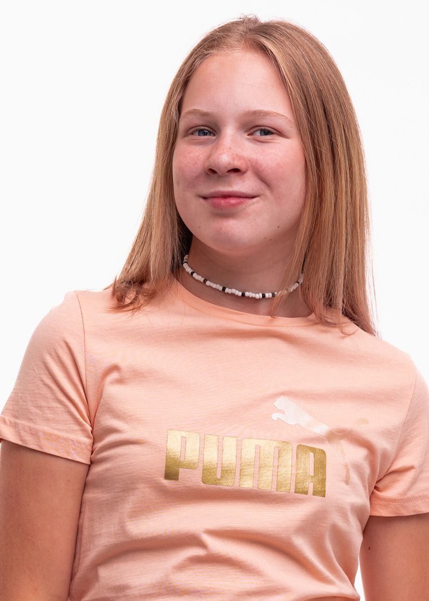 PUMA Pre Deti Tričko ESS+ Logo Tee 587041 91